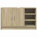 vidaXL Dulap de chiuvetă, stejar sonoma, 90x29x55 cm, lemn prelucrat vidaXL Dulap de chiuvetă, stejar sonoma, 90x29x55 cm, lemn prelucrat