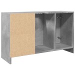 vidaXL Dulap de chiuvetă, gri beton, 90x29x55 cm, lemn prelucrat vidaXL Dulap de chiuvetă, gri beton, 90x29x55 cm, lemn prelucrat