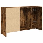 vidaXL Dulap de chiuvetă, stejar fumuriu, 90x29x55 cm, lemn prelucrat vidaXL Dulap de chiuvetă, stejar fumuriu, 90x29x55 cm, lemn prelucrat