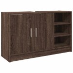 vidaXL Dulap de chiuvetă, stejar maro, 90x29x55 cm, lemn prelucrat vidaXL Dulap de chiuvetă, stejar maro, 90x29x55 cm, lemn prelucrat