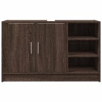 vidaXL Dulap de chiuvetă, stejar maro, 90x29x55 cm, lemn prelucrat vidaXL Dulap de chiuvetă, stejar maro, 90x29x55 cm, lemn prelucrat