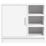 vidaXL Dulap de chiuvetă, alb, 63x29x55 cm, lemn prelucrat vidaXL Dulap de chiuvetă, alb, 63x29x55 cm, lemn prelucrat