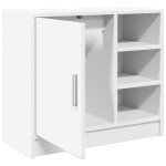 vidaXL Dulap de chiuvetă, alb, 63x29x55 cm, lemn prelucrat vidaXL Dulap de chiuvetă, alb, 63x29x55 cm, lemn prelucrat