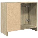vidaXL Dulap de chiuvetă, stejar sonoma, 63x29x55cm, lemn prelucrat vidaXL Dulap de chiuvetă, stejar sonoma, 63x29x55cm, lemn prelucrat