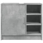 vidaXL Dulap de chiuvetă, gri beton, 63x29x55 cm, lemn prelucrat vidaXL Dulap de chiuvetă, gri beton, 63x29x55 cm, lemn prelucrat