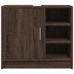 vidaXL Dulap de chiuvetă, stejar maro, 63x29x55 cm, lemn prelucrat vidaXL Dulap de chiuvetă, stejar maro, 63x29x55 cm, lemn prelucrat