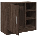 vidaXL Dulap de chiuvetă, stejar maro, 63x29x55 cm, lemn prelucrat vidaXL Dulap de chiuvetă, stejar maro, 63x29x55 cm, lemn prelucrat