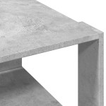 vidaXL Măsuță de cafea, gri beton, 51,5x51,5x30 cm, lemn prelucrat