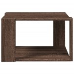 vidaXL Măsuță de cafea, stejar maro, 51,5x51,5x30 cm, lemn prelucrat vidaXL Măsuță de cafea, stejar maro, 51,5x51,5x30 cm, lemn prelucrat