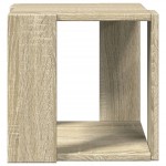 vidaXL Măsuță de cafea, stejar sonoma, 32x32x30 cm, lemn prelucrat vidaXL Măsuță de cafea, stejar sonoma, 32x32x30 cm, lemn prelucrat