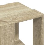 vidaXL Măsuță de cafea, stejar sonoma, 32x32x30 cm, lemn prelucrat vidaXL Măsuță de cafea, stejar sonoma, 32x32x30 cm, lemn prelucrat