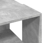 vidaXL Masă de cafea, gri beton, 89,5x48x30 cm, lemn compozit