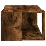 vidaXL Măsuță de cafea, stejar afumat, 89,5x48x30 cm, lemn prelucrat