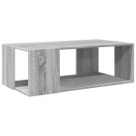 vidaXL Măsuță de cafea, gri sonoma, 89,5x48x30 cm, lemn prelucrat