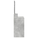 vidaXL Masă de toaletă cu oglindă, gri beton, 80x41x144,5 cm vidaXL Masă de toaletă cu oglindă, gri beton, 80x41x144,5 cm