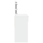 vidaXL Masă de toaletă cu LED, alb, 100x40x120 cm vidaXL Masă de toaletă cu LED, alb, 100x40x120 cm