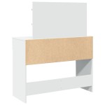 vidaXL Masă de toaletă cu LED, alb, 100x40x120 cm vidaXL Masă de toaletă cu LED, alb, 100x40x120 cm