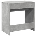 vidaXL Masă de toaletă cu oglindă, gri beton, 73x46,5x120 cm vidaXL Masă de toaletă cu oglindă, gri beton, 73x46,5x120 cm