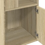vidaXL Bibliotecă, stejar sonoma, 40x36x189 cm, lemn prelucrat vidaXL Bibliotecă, stejar sonoma, 40x36x189 cm, lemn prelucrat