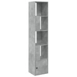 vidaXL Bibliotecă, gri beton, 40x36x189 cm, lemn compozit vidaXL Bibliotecă, gri beton, 40x36x189 cm, lemn compozit