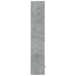 vidaXL Bibliotecă, gri beton, 40x36x189 cm, lemn compozit vidaXL Bibliotecă, gri beton, 40x36x189 cm, lemn compozit