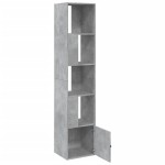 vidaXL Bibliotecă, gri beton, 40x36x189 cm, lemn compozit vidaXL Bibliotecă, gri beton, 40x36x189 cm, lemn compozit