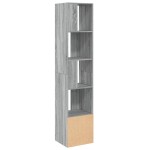 vidaXL Bibliotecă, gri sonoma, 40x36x189 cm, lemn prelucrat vidaXL Bibliotecă, gri sonoma, 40x36x189 cm, lemn prelucrat