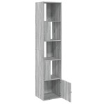 vidaXL Bibliotecă, gri sonoma, 40x36x189 cm, lemn prelucrat vidaXL Bibliotecă, gri sonoma, 40x36x189 cm, lemn prelucrat