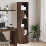 vidaXL Bibliotecă, stejar maro, 40x36x189 cm, lemn prelucrat vidaXL Bibliotecă, stejar maro, 40x36x189 cm, lemn prelucrat