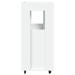 vidaXL Cărucior de bar, alb, 60x39,5x89 cm, lemn prelucrat vidaXL Cărucior de bar, alb, 60x39,5x89 cm, lemn prelucrat