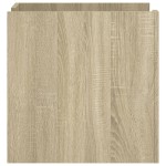vidaXL Noptieră, stejar sonoma, 45x50x50 cm, lemn prelucrat vidaXL Noptieră, stejar sonoma, 45x50x50 cm, lemn prelucrat