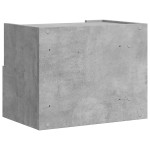 vidaXL Noptieră de perete, gri beton, 45x30x35 cm vidaXL Noptieră de perete, gri beton, 45x30x35 cm
