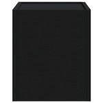vidaXL Noptiere de perete, 2 buc., negru, 45x30x35 cm