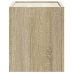 vidaXL Noptieră de perete, stejar sonoma, 45x30x35 cm vidaXL Noptieră de perete, stejar sonoma, 45x30x35 cm
