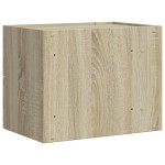 vidaXL Noptieră de perete, stejar sonoma, 45x30x35 cm vidaXL Noptieră de perete, stejar sonoma, 45x30x35 cm
