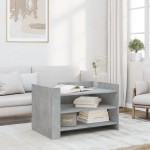 vidaXL Măsuță de cafea, gri beton, 80x50x50 cm, lemn prelucrat vidaXL Măsuță de cafea, gri beton, 80x50x50 cm, lemn prelucrat