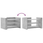 vidaXL Măsuță de cafea, gri beton, 80x50x50 cm, lemn prelucrat vidaXL Măsuță de cafea, gri beton, 80x50x50 cm, lemn prelucrat