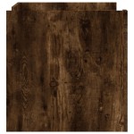 vidaXL Măsuță de cafea, stejar fumuriu, 80x50x50 cm, lemn prelucrat vidaXL Măsuță de cafea, stejar fumuriu, 80x50x50 cm, lemn prelucrat