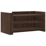 vidaXL Măsuță de cafea, stejar maro, 100x50x50 cm, lemn prelucrat vidaXL Măsuță de cafea, stejar maro, 100x50x50 cm, lemn prelucrat