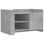 vidaXL Măsuță de cafea, gri beton, 80x50x50 cm, lemn prelucrat vidaXL Măsuță de cafea, gri beton, 80x50x50 cm, lemn prelucrat