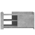 vidaXL Măsuță de cafea, gri beton, 100x50x50 cm, lemn prelucrat vidaXL Măsuță de cafea, gri beton, 100x50x50 cm, lemn prelucrat