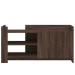 vidaXL Măsuță de cafea, stejar maro, 100x50x50 cm, lemn prelucrat vidaXL Măsuță de cafea, stejar maro, 100x50x50 cm, lemn prelucrat