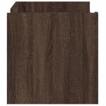 vidaXL Măsuță de cafea, stejar maro, 100x50x50 cm, lemn prelucrat vidaXL Măsuță de cafea, stejar maro, 100x50x50 cm, lemn prelucrat