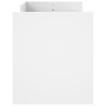 vidaXL Comodă TV, alb, 100x35x40 cm, lemn prelucrat