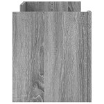 vidaXL Comodă TV, gri sonoma, 100x35x40 cm, lemn prelucrat vidaXL Comodă TV, gri sonoma, 100x35x40 cm, lemn prelucrat