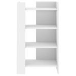 vidaXL Dulap, alb, 45x35x75 cm, lemn prelucrat