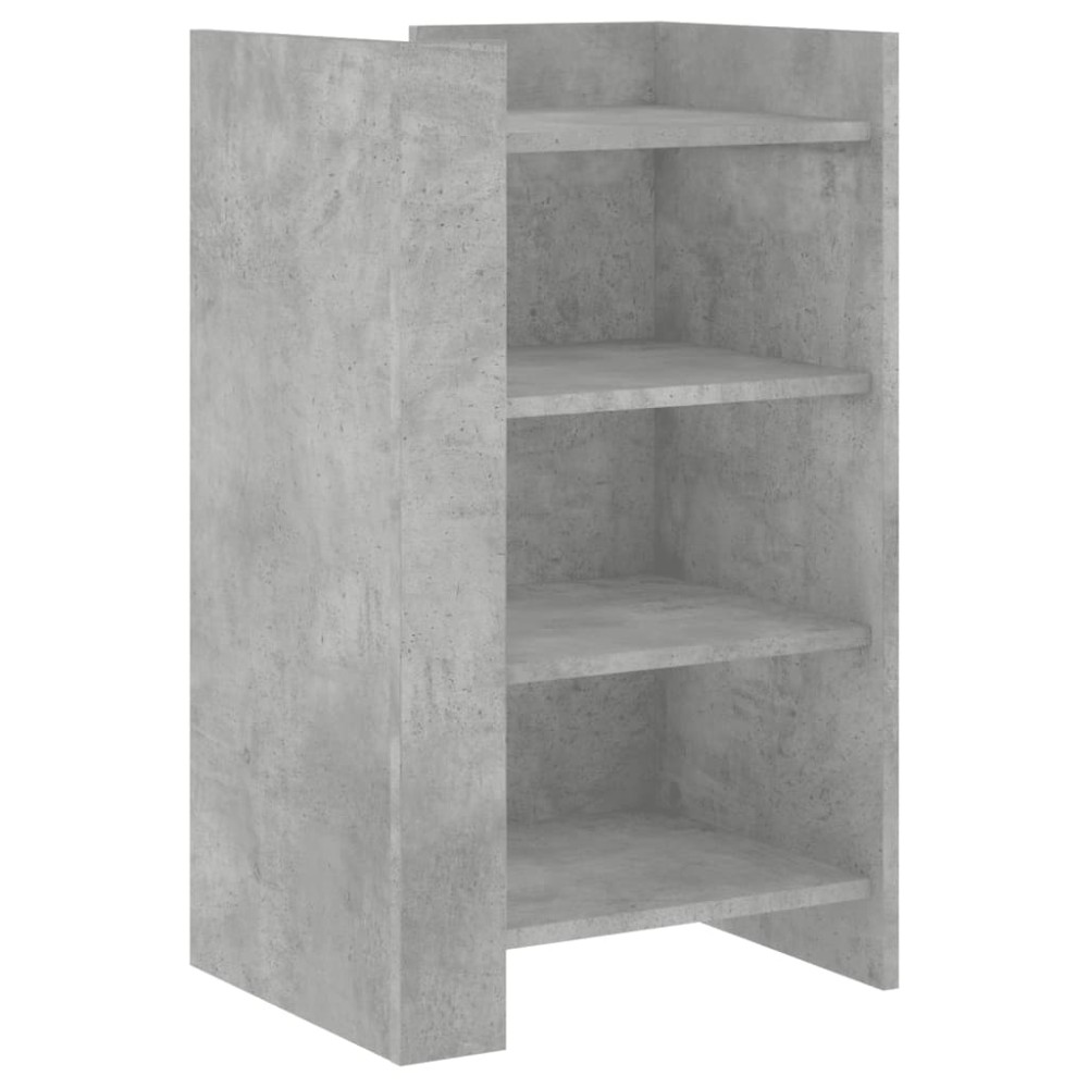vidaXL Dulap, gri beton, 45x35x75 cm, lemn prelucrat