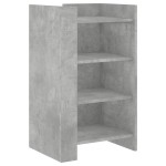 vidaXL Dulap, gri beton, 45x35x75 cm, lemn prelucrat