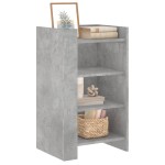 vidaXL Dulap, gri beton, 45x35x75 cm, lemn prelucrat