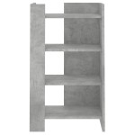 vidaXL Dulap, gri beton, 45x35x75 cm, lemn prelucrat